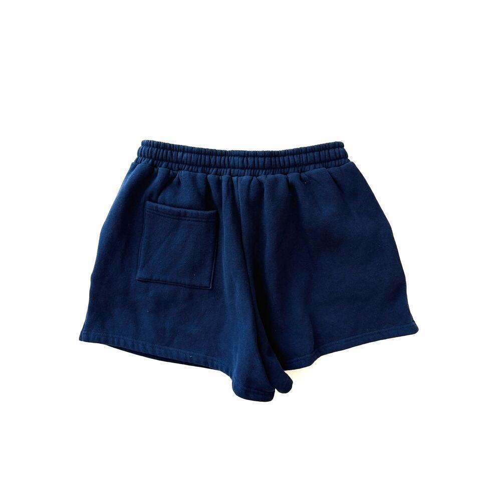 white fox navy blue sweatshorts - size large - Picture 2 of 4